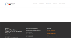 Desktop Screenshot of dfg-bonnrheinsieg.de